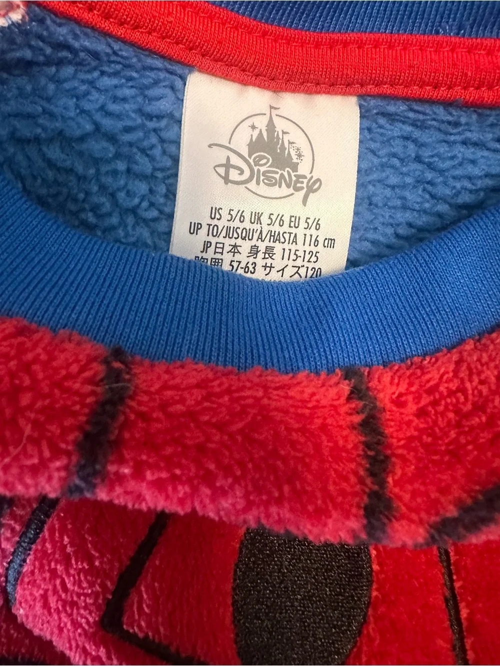 Disney Spider-Man Red and Blue Kids Pullover